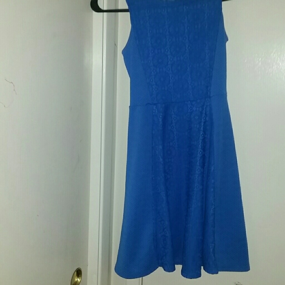 Blue dress